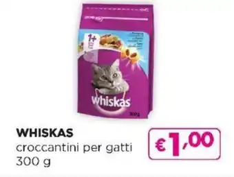 Acqua & Sapone Whiskas croccantini per gatti 300 g offerta