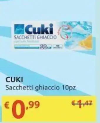 Ipersoap Cuki Sacchetti ghiaccio 10pz offerta