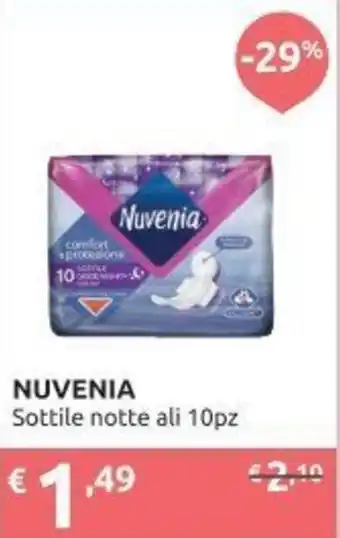 Nuvenia Sottile notte ali 10pz