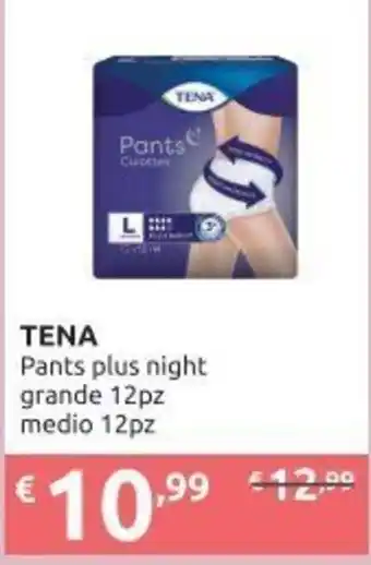 Tena Pants plus night grande 12pz medio 12pz