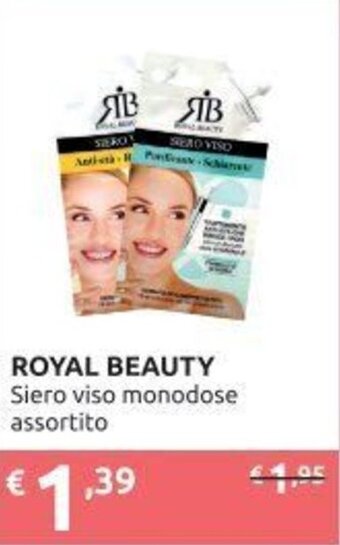 Ipersoap Royal Beauty Siero viso monodose assortito offerta