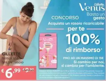 Gillette Venus spa brezze rasoio