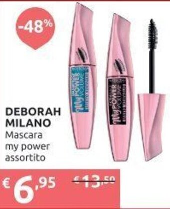 Ipersoap Deborah Milano Mascara my power assortito offerta