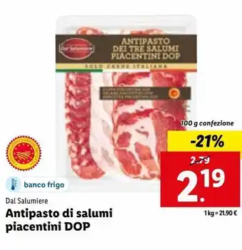Antipasto di salumi piacentini 100g dal salumiere