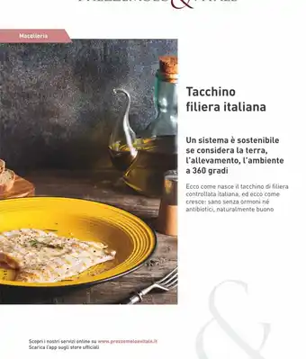 Prezzemolo e Vitale Tacchino Filiera italiana offerta