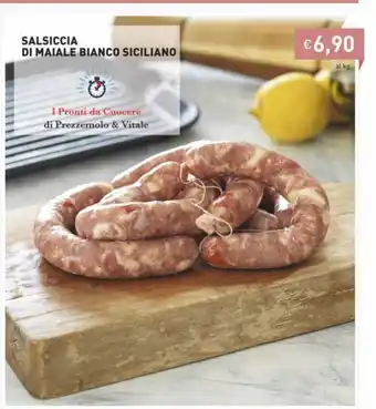 Prezzemolo e Vitale Salsiciccia Di Maiale Blanco Sisciliano offerta