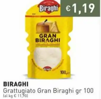 Prezzemolo e Vitale Biraghi Grattugiato Gran Biraghi gr 100 offerta