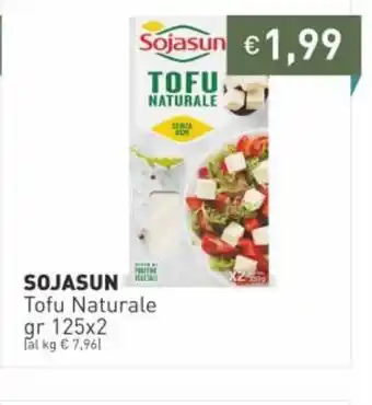 Sojasun Tofu naturale gr 125x 2