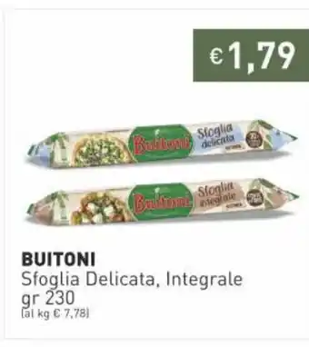 Prezzemolo e Vitale Buitoni Sfoglia Delicata, Integrale gr 230 offerta