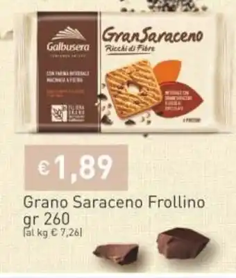 Prezzemolo e Vitale Grano Sacareno Frollino gr 260 offerta