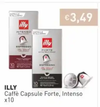 Illy Caffè Capsule Forte, Intenso x10