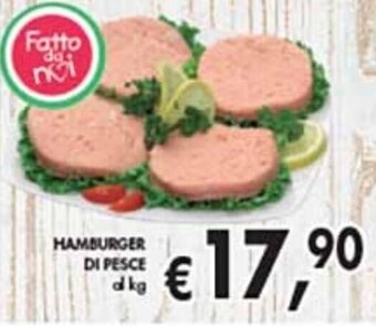 èccoMI Hamburger Di Pesce offerta