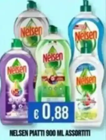 Azzurro Convenienza Nelsen Piatti 900 ml Assortiti offerta