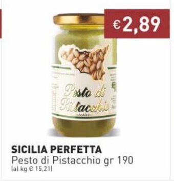 Prezzemolo e Vitale Sicilia Perfetta Pesto di Pistacchio gr 190 offerta