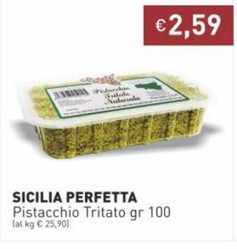 Prezzemolo e Vitale Sicilia Perfetta Pistacchio Tritato gr 100 offerta