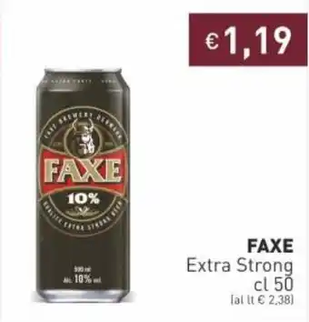 Faxe Extra Strong cl 50