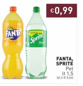 Prezzemolo e Vitale Fanta Sprite Pet lt 1,5 offerta