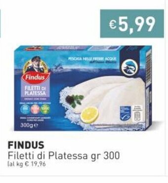 Prezzemolo e Vitale Findus Filetti di Platessa gr 300 offerta