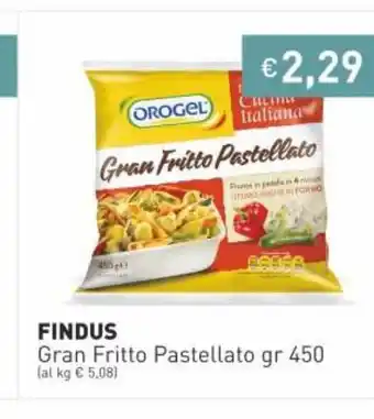 Prezzemolo e Vitale Findus Gran Fritto Pastellato gr 450 offerta