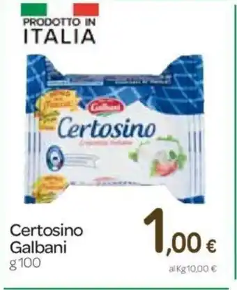 Carrefour Galbani Certosino 100g offerta