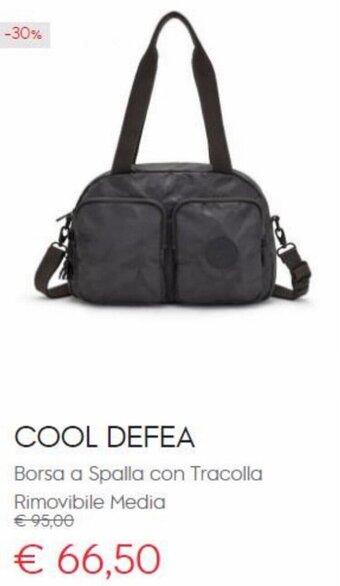 Cool Defea Borsa a Spalla con Tracolla Rimovibile Media