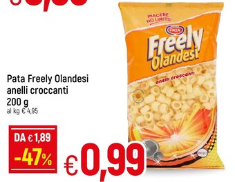 Pata Freely Olandesi Anelli Croccanti 200 g