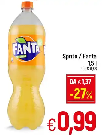 Famila Sprite / Fanta 1.5 l offerta