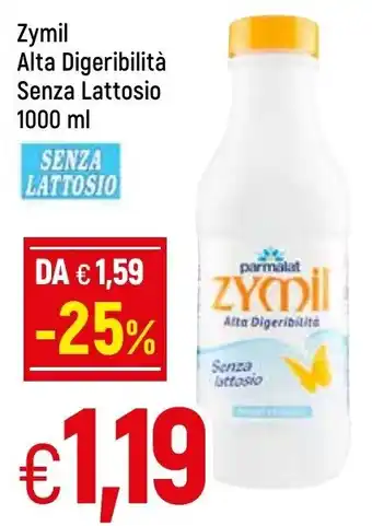 Famila Zymil Alta Digeribilità Senza Lattosio 1000 ml offerta