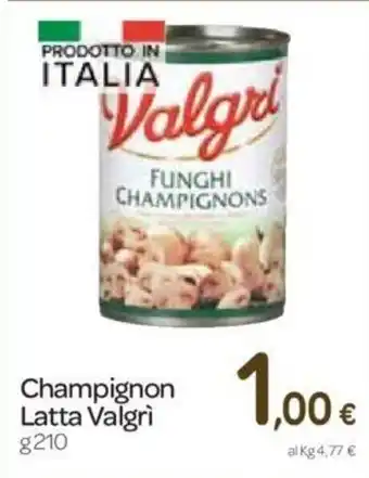 Valgrì Champignon Latte 210g