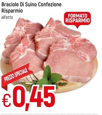 Famila Braciole Di Suino Confezione Risparmio offerta