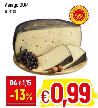 Famila Asiago DOP offerta
