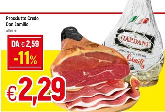 Famila Prosciutto Crudo Don Camillo offerta