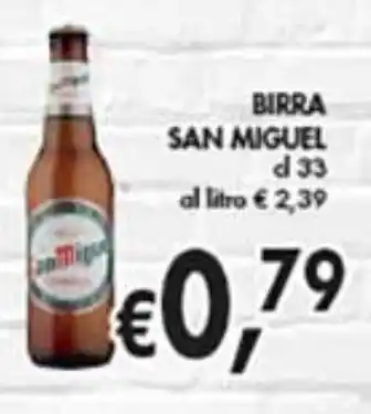 èccoMI San Miguel Birra cl 33 offerta