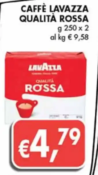 èccoMI Lavazza Caffè Qualità Rossa g 250 x 2 offerta