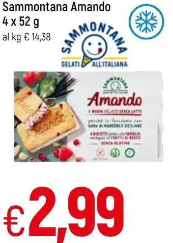 Famila Sammontana Amando 4x52g offerta