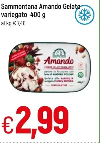 Famila Sammontana Amando Gelato variegato 400g offerta