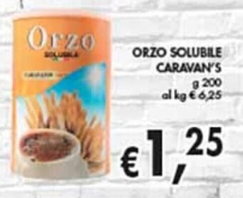 èccoMI Orzo Solubile Caravan's g 200 offerta