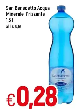 Famila San Benedetto Acqua Minerale Frizzante 1,5 L offerta