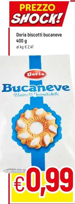 Famila Doria biscotti bucaneve 400g offerta