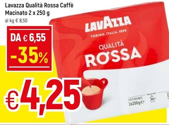 Famila Lavazza Qualità Rossa Caffè Macinato 2 x 250 g offerta