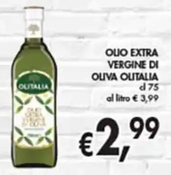 èccoMI Olio Extra Vergine di Oliva Olitalia cl 75 offerta