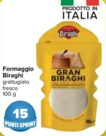 Carrefour Biraghi Formaggio 100g offerta
