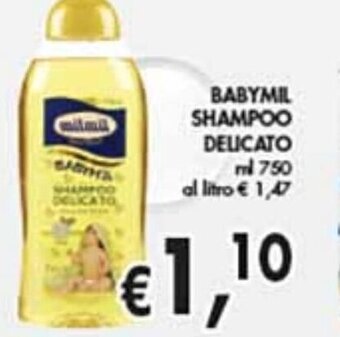 èccoMI Babymil Shampoo Delicato ml 750 offerta