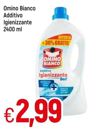 Famila Omino Bianco Additivo Igienizzante 2400 ml offerta