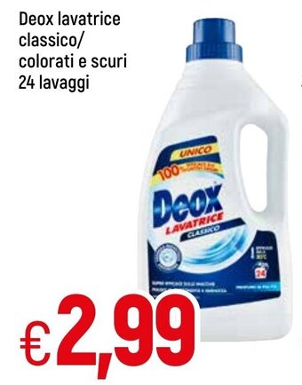 Famila Deox lavatrice classico/colorati e scuri 24 lavaggi offerta
