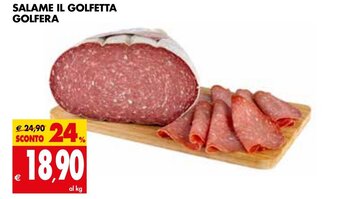 Tigros Salame il Golfetta Golfera offerta