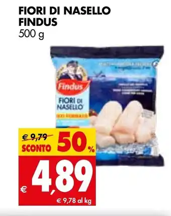 Tigros Findus Fiori di Nasello 500 g offerta
