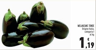Conad Melanzane Tonde offerta