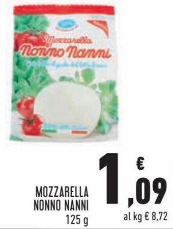 Conad Mozzarella Nonno Nanni 125 g offerta