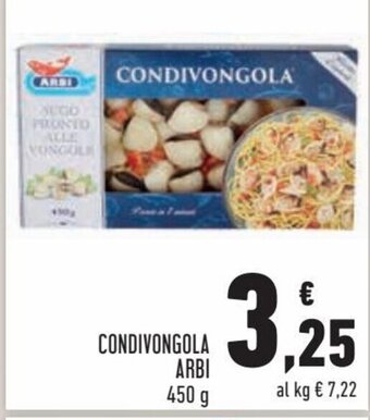 Conad Condivongola Arbi 450 g offerta